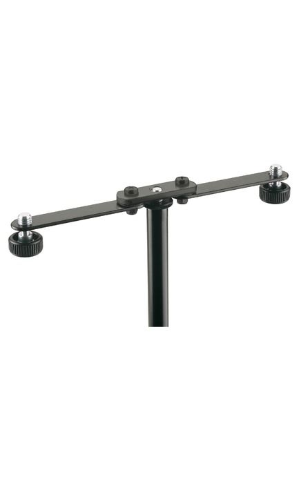 Фото K&M 23510-300-55  двойной микрофонный держатель для 2-х микрофонов, поворотный