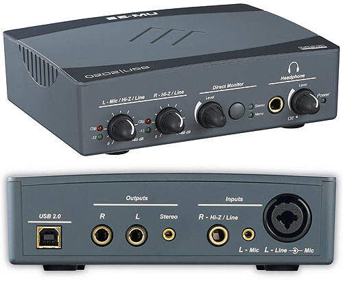 Фото Аудиоинтерфейс Creative Professional E-MU 0202 USB