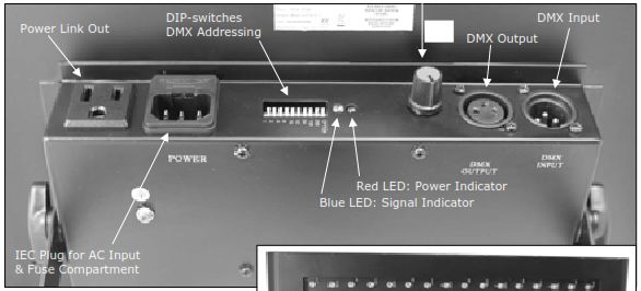 Фото CHAUVET TFX-UVLED - LED Shadow Светодиодный ультрафиолетовый прожектор