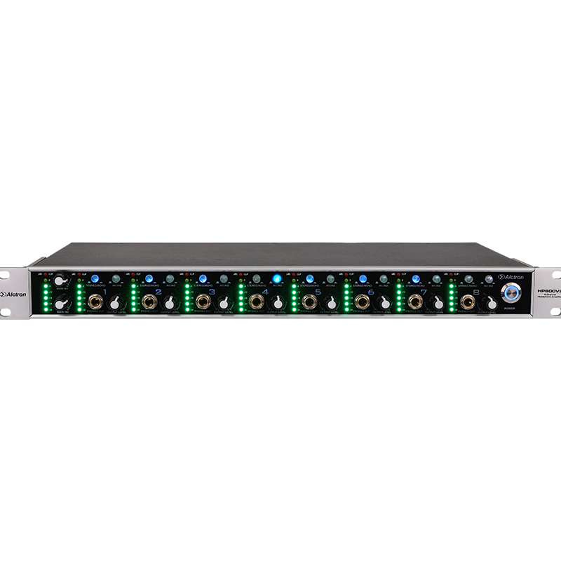 Фото Предусилитель для наушников Alctron HP800 V2 8 канальный, рэковый