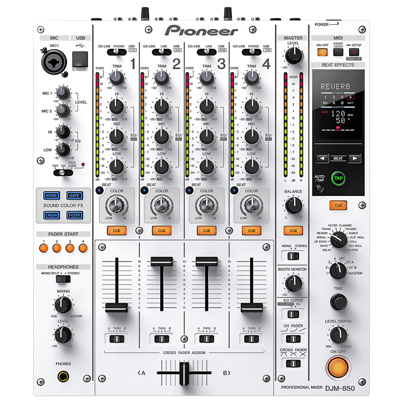 Фото DJ-микшер Pioneer DJM-850-W