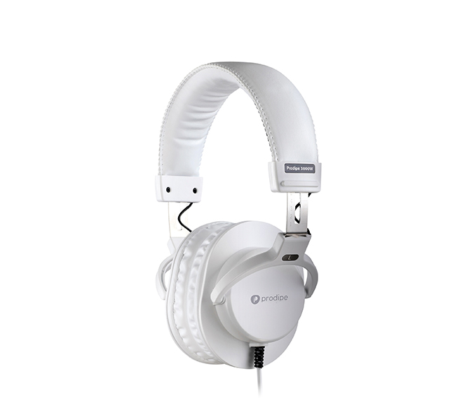 Фото Наушники Prodipe 3000W, закрытые, белые, 