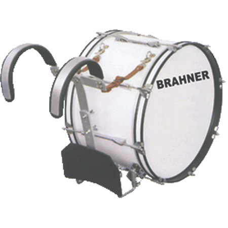 Фото BRAHNER MBD-2612/WH БАС-барабан (маршевый)