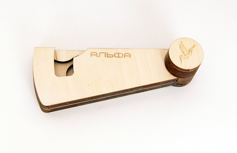 Фото Мастерская Глазырина HV5 Чехол деревянный для варгана Альфа