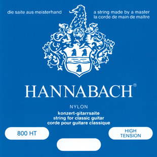 Фото Комплект струн Hannabach 800HT Blue SILVER PLATED