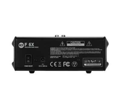 Фото Аналоговый микшерный пульт RCF F 6X