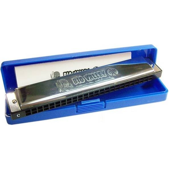 Фото HOHNER Big Valley 2550/48 C - Губная гармоника тремоло Хонер