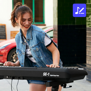 Фото Портативное цифровое пианино Donner SE-1