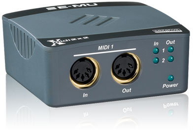 Фото Аудиоинтерфейс Creative Professional E-MU XMIDI 2x2 USB