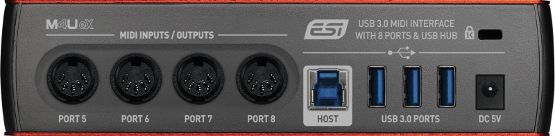 Фото MIDI-интерфейс ESI M4U eX