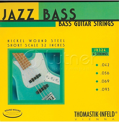 Фото Комплект струн Thomastik JR324 Jazz Round Wound для бас-гитары