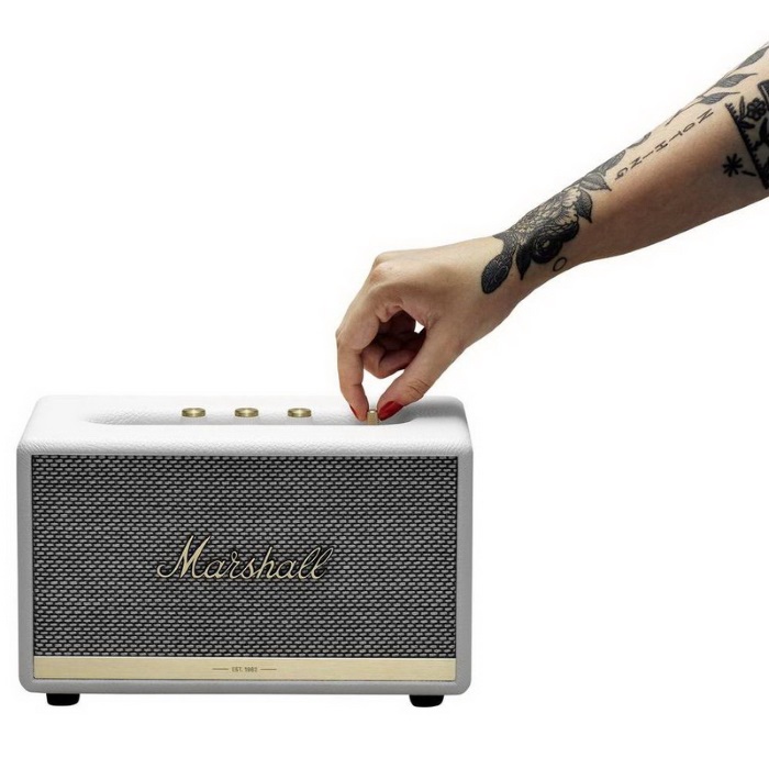 Фото Портативная акустическая система MARSHALL ACTON BT II WHITE