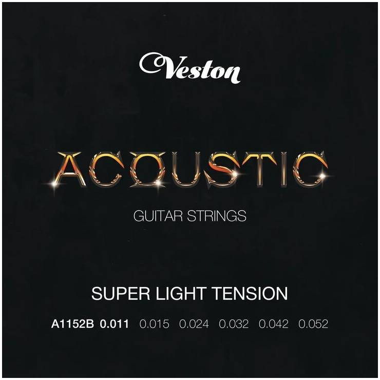 Фото Струны для акустической гитары VESTON A1152 B