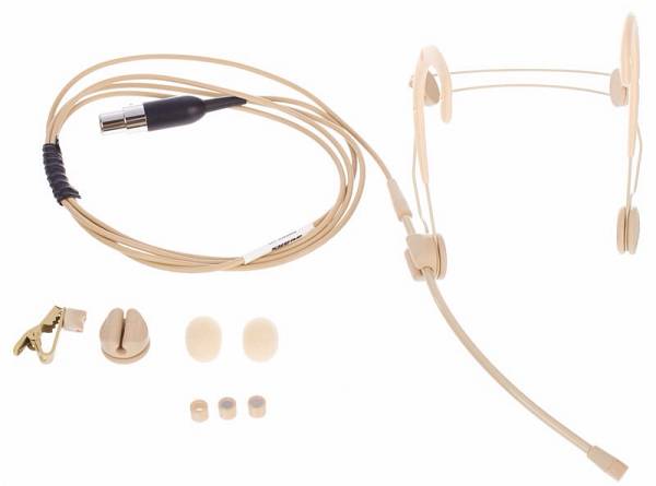 Фото SHURE WBH53Т BETA 53 головной конденсаторный микрофон с круговой диаграммой направленности, разъем TQG, телесного цвета