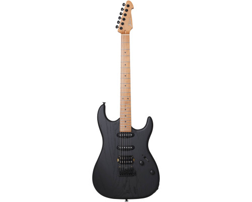 Фото Электрогитара Keipro KS-Deluxe Ash-M S.S.H BK