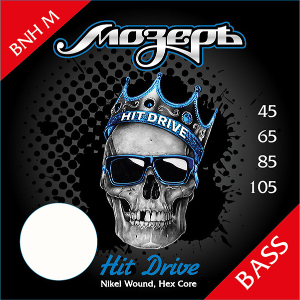 Фото Комплект струн для бас-гитары Мозеръ BNH-M Hit Drive
