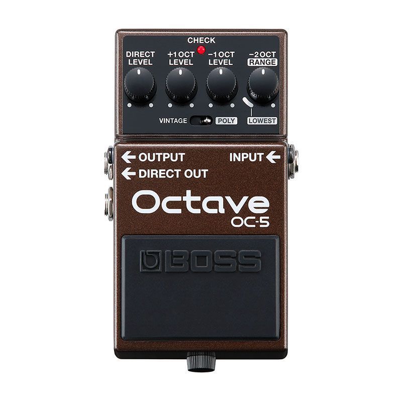 Фото Педаль для электрогитары и бас гитары Boss OC-5 Octave