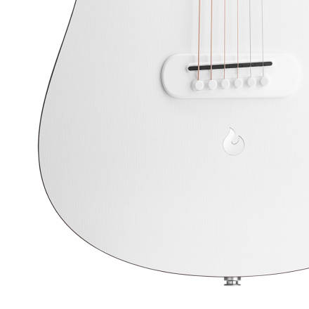 Фото Гитара трансакустическая LAVA ME PLAY Frost White размер 36
