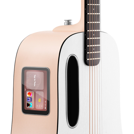 Фото Гитара трансакустическая LAVA ME PLAY Light Peach / Frost Whit размер 36