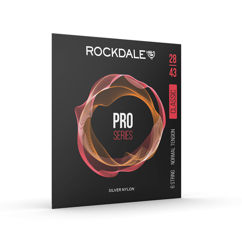 Фото Струны ROCKDALE PRO 28-43 Silver Nylon Normal