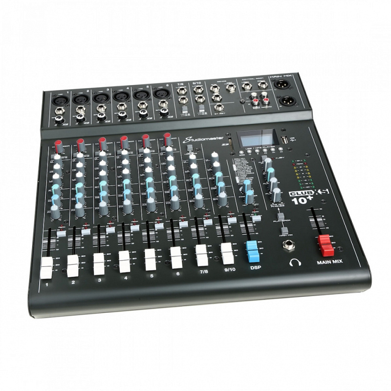 Фото Микшерный пульт STUDIOMASTER CLUB XS10+