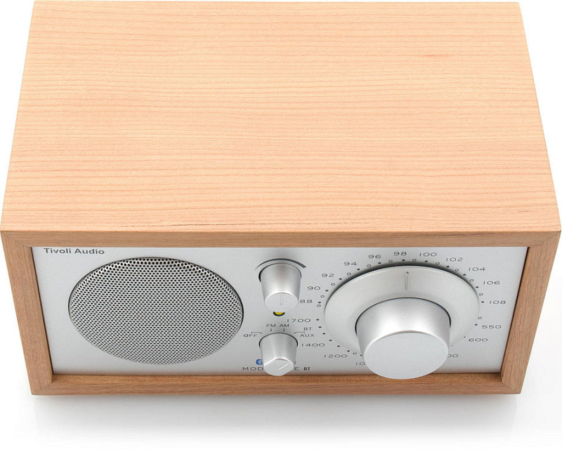 Фото Радиоприемник Tivoli Model One BT Silver/Cherry