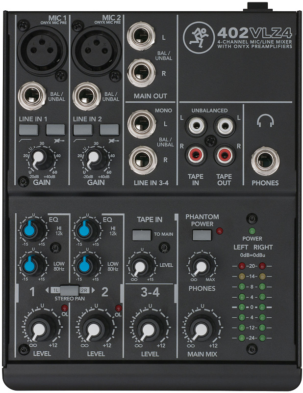 Фото Микшерный пульт Mackie 402 VLZ 4