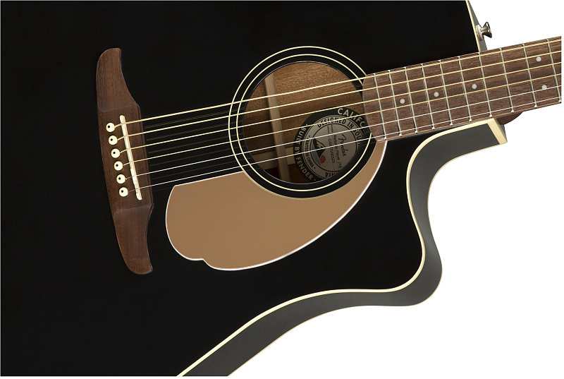 Фото Электроакустическая гитара FENDER Redondo Player Jetty Black