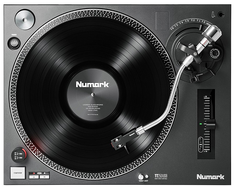 Фото NUMARK TT250USB профессиональный виниловый проигрыватель с прямым приводом.