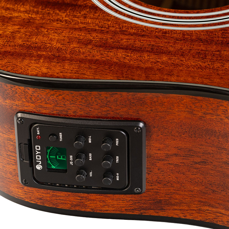 Фото Электроакустическая гитара ROCKDALE Aurora D6 C E ALL-MAH Gloss