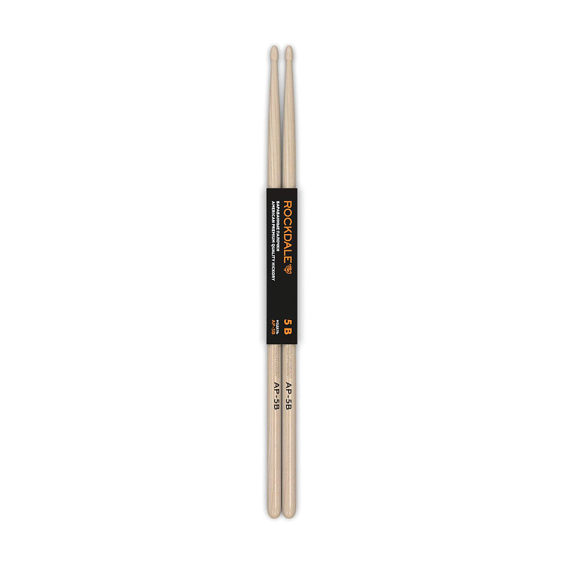 Фото Барабанные палочки ROCKDALE American Premium Quality Hickory AP-5B