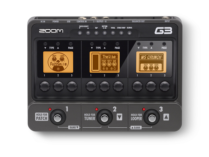 Фото Гитарный процессор Zoom G3