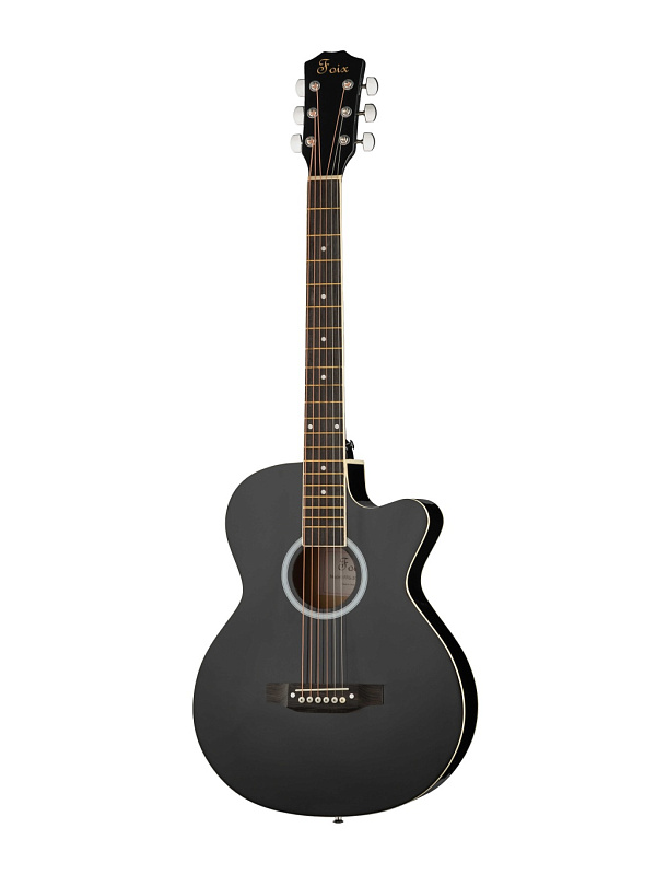 Фото Акустическая гитара Foix FFG-2039C-BK, черная