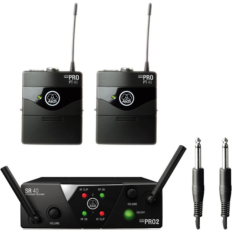 Фото AKG WMS40 Mini2 Instrumental Set US25BD (537.9/540.4МГц)