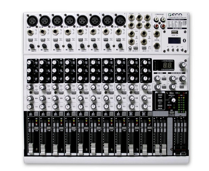 Фото Микшерный пульт ECO FADE-MIX 8.2.2 MP3FX 