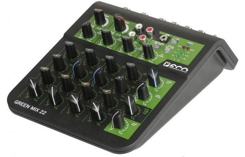 Фото Микшерный пульт ECO GREEN MIX 22