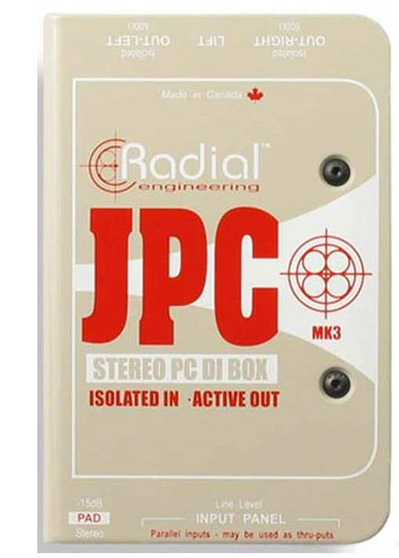 Фото Radial JPC  Активный дибокс 