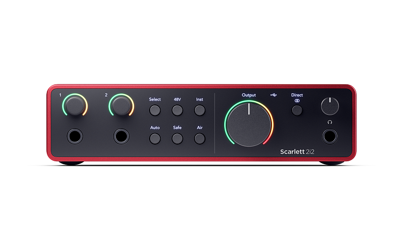 Фото Аудиоинтерфейс Focusrite Scarlett 2i2 4th Gen