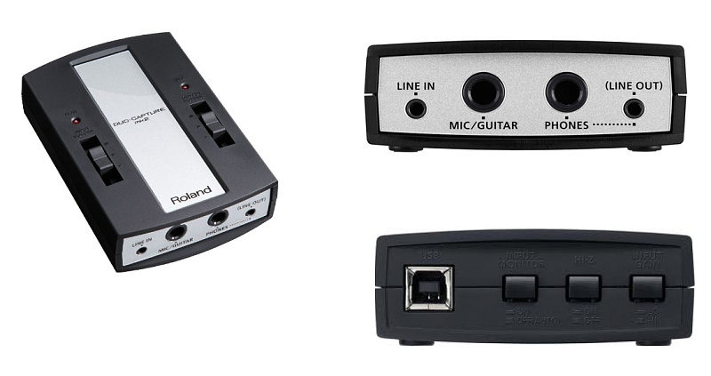 Фото Аудиоинтерфейс Roland UA-11 Duo-Capture MK2
