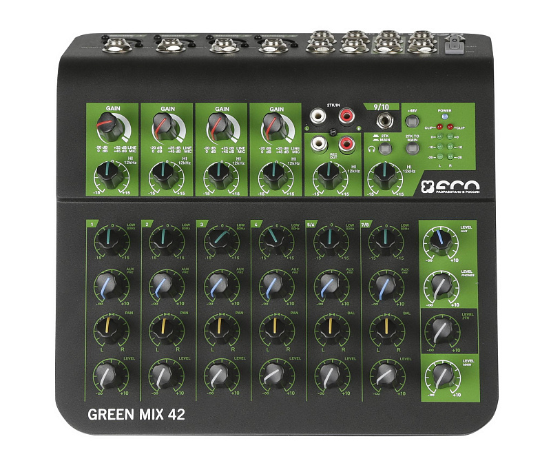 Фото Микшерный пульт ECO GREEN MIX 42