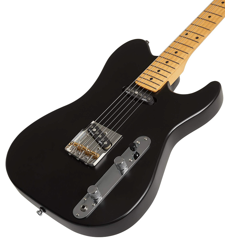 Фото Электогитара Godin Stadium HT Matte Black MN, Telecasrter, цвет черный