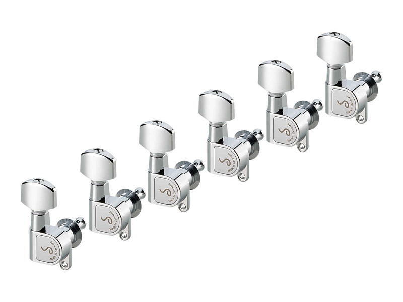 Фото Комплект одиночной колковой механики Schaller 10010220.01.36 M6 180