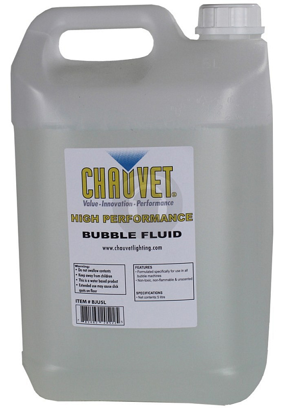 Фото CHAUVET BJ5 Жидкость для генераторов мыльных пузырей