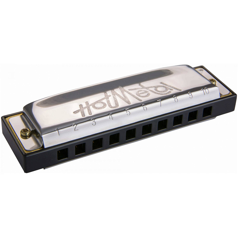 Фото HOHNER Hot Metal A - Губная гармоника диатоническая Хонер