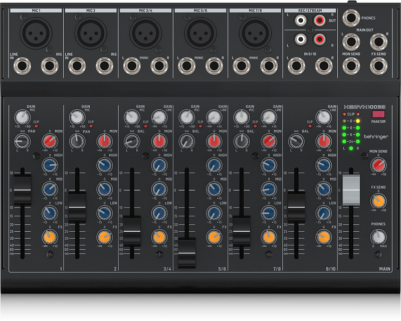 Фото Микшерный пульт Behringer Xenyx 1003B