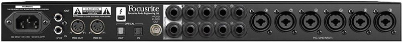 Фото Аудиоинтерфейс Focusrite Clarett 8Pre