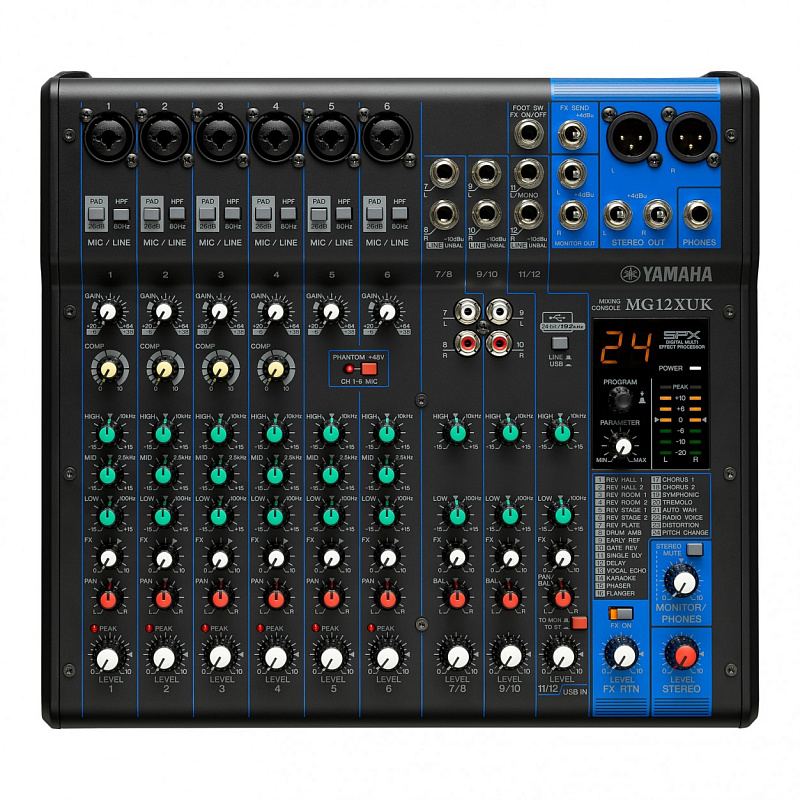 Фото Микшерный пульт Yamaha MG12XUK