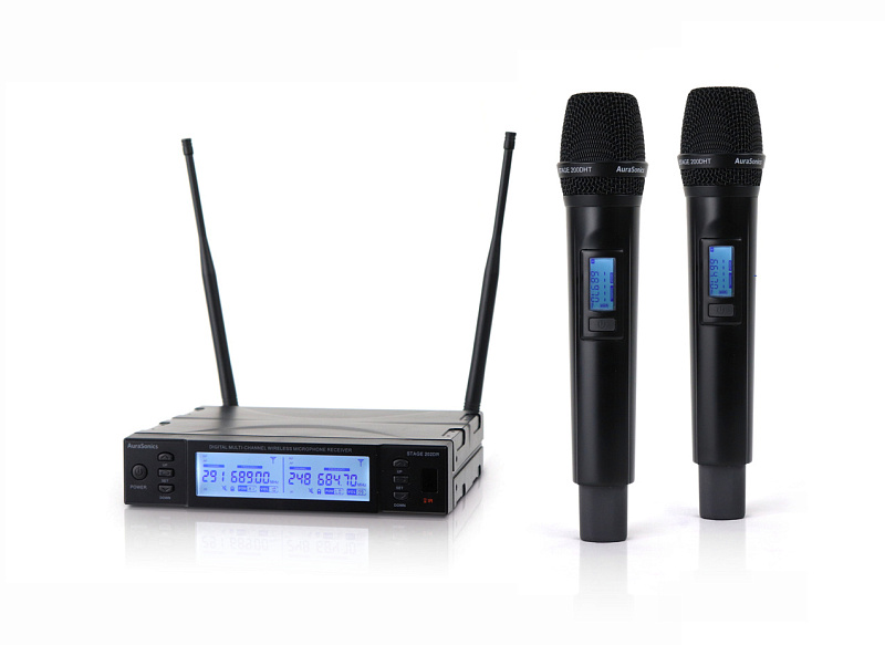 Фото Радиосистема цифровая AuraSonics STAGE 202 VOCAL