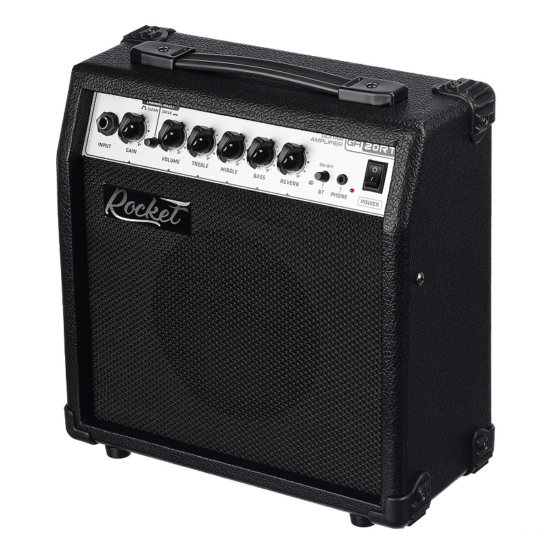 Фото Комбоусилитель для электрогитары ROCKET GA-20RT Bluetooth