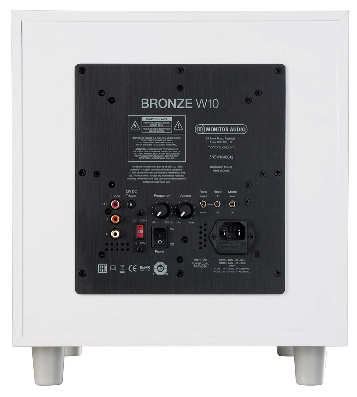 Фото Monitor Audio Bronze W10 Black (6G)